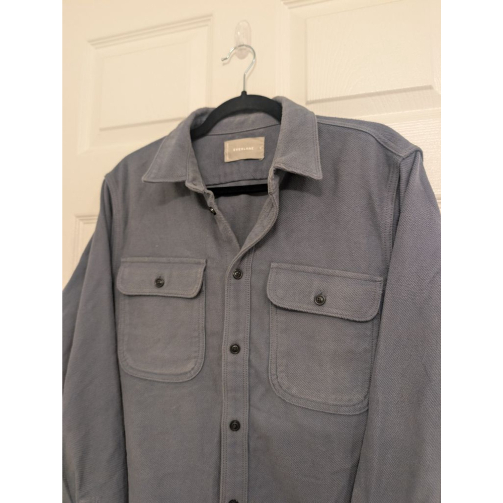 Everlane Men’s Heavyweight Overshirt Utility Shirt Jacket 100% Cotton Shacket M